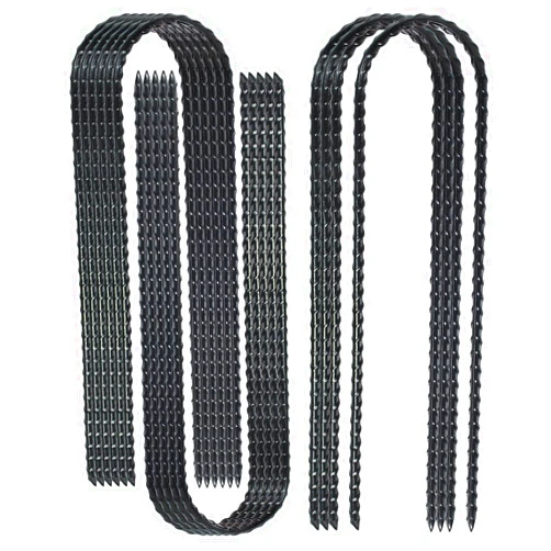 DPSKYHQ 10-Inch Trampoline Stakes Heavy Duty U Shaped Rebar Ground Stakes Ground Anchors for Sporting Goods Security, House Construction (24)