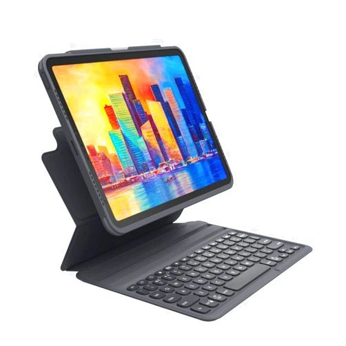 ZAGG Pro Keys Detachable Case and Wireless Keyboard for Apple iPad Pro 11-inch (Gen 1,2,3,4) and iPad Air (Gen 4,5,& M2), Multi-Device Bluetooth Pairing, Apple Pencil Holder, 6.6ft Drop Protection,