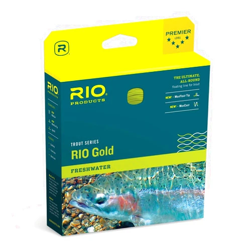 Rio Brands RIO Products Fly Line Rio Gold Wf6F Melon/Gray Dun, Melon-Gray-Dune