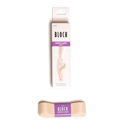 Bloch womens Minimalist,ballet Ballet Pointe Shoe Stretch Satin Ribbon, Pink, One Size US