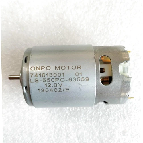Generic ONPO,LS-550PC-63559 12V 741613001 01 130402/E DC MOTOR WITHOUT GEAR - (Speed(RPM): WITHOUT GEAR, Voltage(V): 12V)