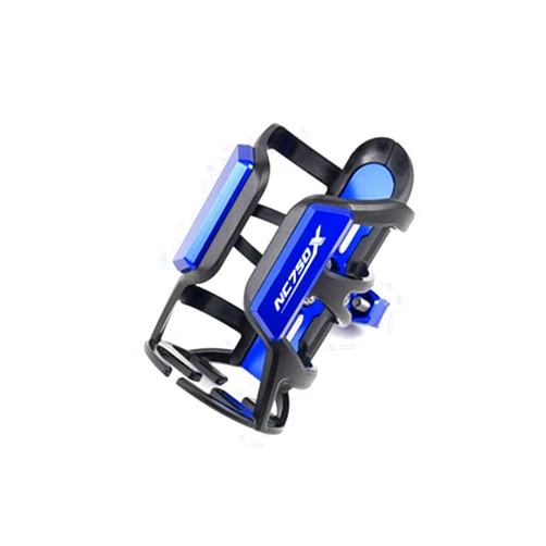 AHGNI Univesal Motorcycle Cup Holders for Hond-&A NC750X NC 750X NC750 X 2015-2021 2018 2019 2020 CNC Aluminum Water Bottle Holder Motorcycle Accessories Bottle Cage (Color : Blue)