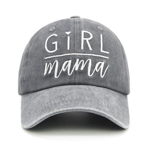 Waldeal Girl Mama Hat, Women's Baseball Cap, Adjustable Embroidery Mom Baseball Cap