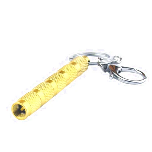 Yaoliucp Tire Deflator Portable 4 in 1 Copper Tyre Air Down Tool with Tire Valve Caps Keychain, 4 in 1 Tire Deflator Tools