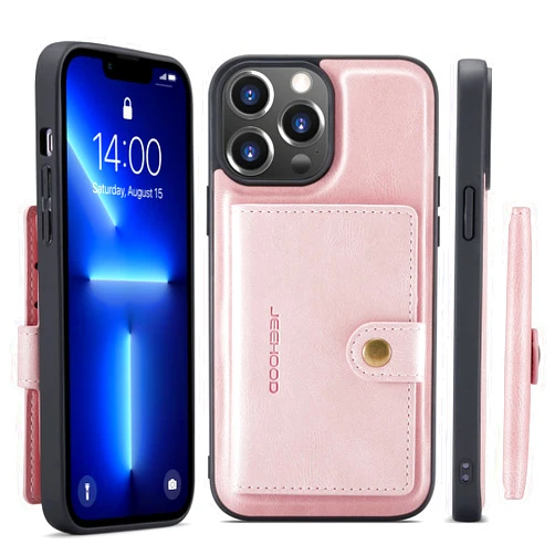 Zinalop 2-in-1 Wallet Phone Case for Apple iPhone 13 Pro Max 6.7