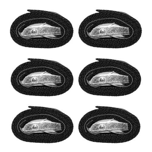 XLYBSST Lashing Straps 2 Ft x 1 Inch Tie Down Straps up to 600lbs (Black, 4Ft x 1 Inch)