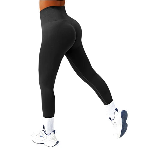 MOOSLOVER Seamless Butt Lifting Workout Leggings for Women High Waist Yoga Pants Compression Contour Tights