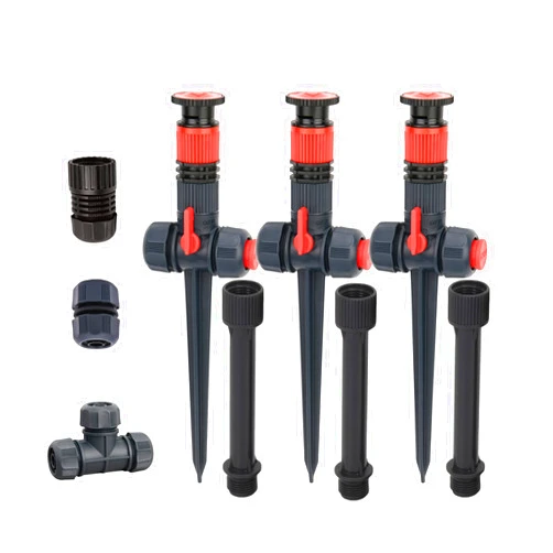 Eden 96093 Multi-Adjustable Flex Design Garden Sprinkler with Extension Set, Great for DIY Gardening Product
