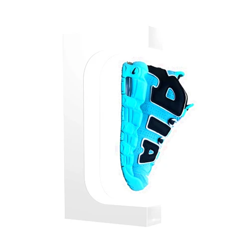 Yegvea 360°Rotation Floating Shoe Display Stand, Magnetic Levitation Sneaker Rack, with LED Light Sneaker levitating shoe shelf for Storefront Home Decor|Advertising Exhibition Shoe Store Show