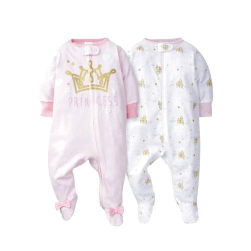 Gerber Baby Girls' 2-pack Sleep 'N Play