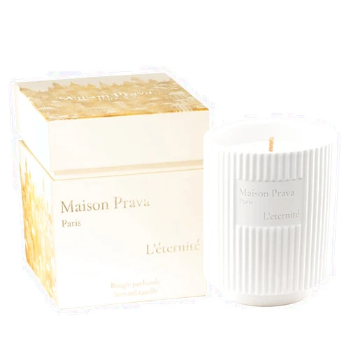 Maison Prava Paris Scented Candles for Home - L'éternité Scented Candle - Luxury Jar Candle - Candle Gifts for Women - Oriental Fragrance