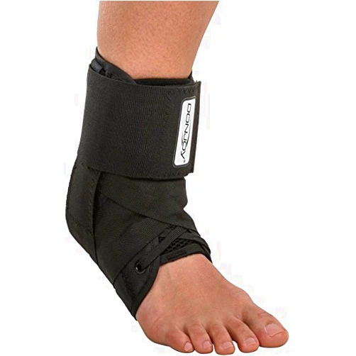 DonJoy Stabilizing Pro Ankle Support Brace, Black, Medium Black Medium (Pack of 1)