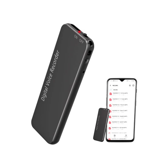 Vivaniir 128GB 40H Compact Digital Voice Recorder, Vivaniir 1536Kbps HI-FI Voice Activated Recorder with 2159 DSP Noise Cancellation, Metal Housing and Playback, Record Your Personal Classes Meetings