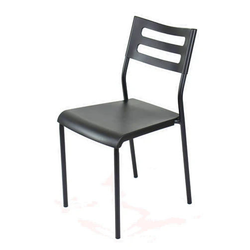 Humble Crew Lucky Theory Humble Crew Lightweight Desk Chair, Black 19D x 16W x 30H in