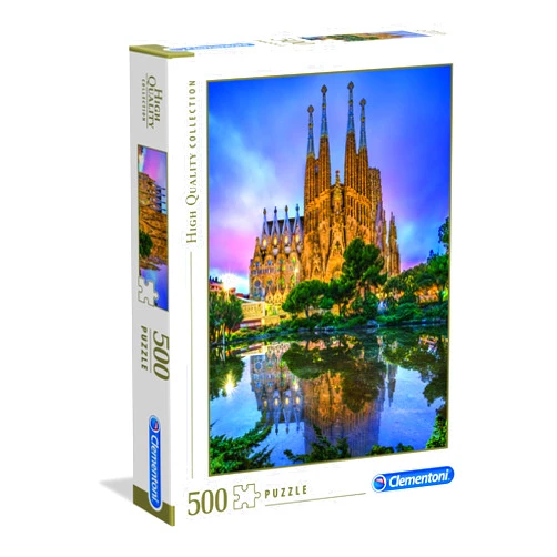 Clementoni - 35062 - Collection Puzzle for Children and Adults-Barcelona-500 Pieces