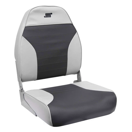 Wise Mid-Back Fishing Boat Seat with Logo