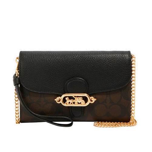 Coach Women's Signature Elle Hardware Chain Crossbody