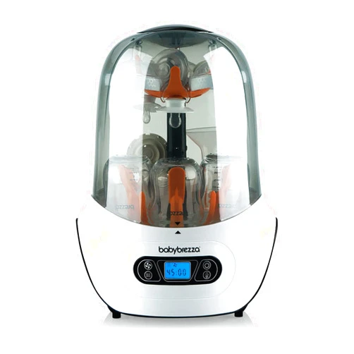 Baby Brezza Baby Bottle Sterilizer and Dryer Machine – Electric Steam Sterilization - Universal Fit - Pacifiers, Glass, Plastic, and Newborn Feeding Bottles