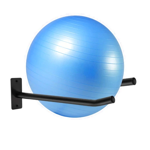 MANNIFEN Medicine Ball Rack,Exercise Ball Holder,Wall Rack for Gym Garage Storage Yoga Ball,Suitable for Yoga Ball/Stability Ball/Barre Ball/Yoga Block/Volleyball/Basketball