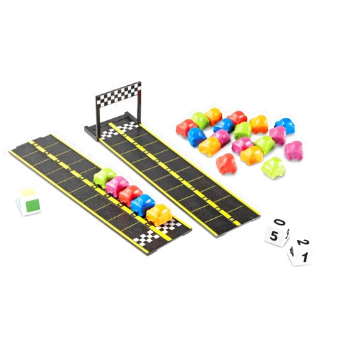 Learning Resources Mini Motor Math Activity Set, Homeschool, Includes Counting, Pattern, Addition and Subtraction Activities, 31 Pieces, Ages 4+