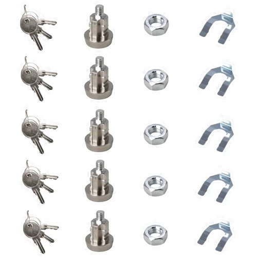 VIDABTE L-1172C National Mailbox Lock C9100 Compatible with CompX National Mailbox Lock C9100 - Replacement for USPS Mailbox Key Lock-Rotate Clockwise Direction [3 Lock Keys - 5 Set ]