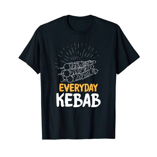 Nice German food Kebab Döner Gift for Kebab Lovers Everyday Kebab Gift for Döner, Kebab & German Food Lovers T-Shirt