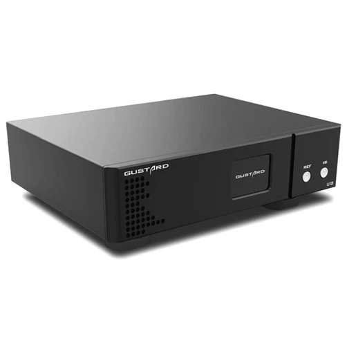 LEAUDIO Gustard U18 DDC USB Digital Interface DSD512 PCM768Khz XU216 K2 Fully Isolation AS338 Hi-End Crystol IIS USB Audio Interface (Black)