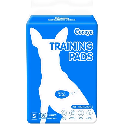 COCOYO Best Value Training Pads 100 Count 13“ by 17.7”| Dog Pee Pads | Super Absorbent Puppy Pads,Blue