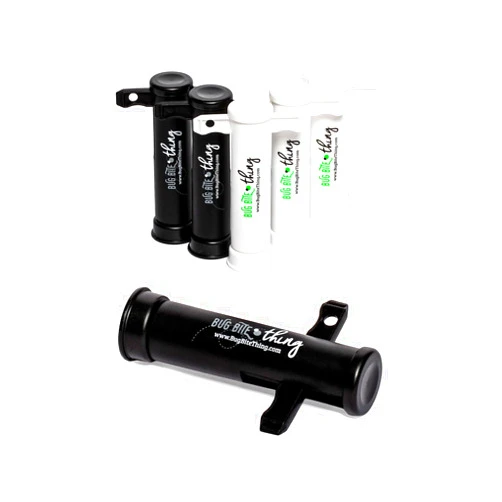 BUG BITE THING Suction Tool, Poison Remover - Bug Bites and Bee/Wasp Stings, Natural Insect Bite Relief- 3 Black/3 White