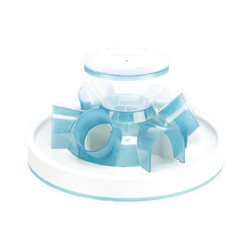 TRIXIE Tunnel Slow Feeder for Cats and Dogs, Interactive Cat Toy, Pet Food Dispenser, Treat Dispenser