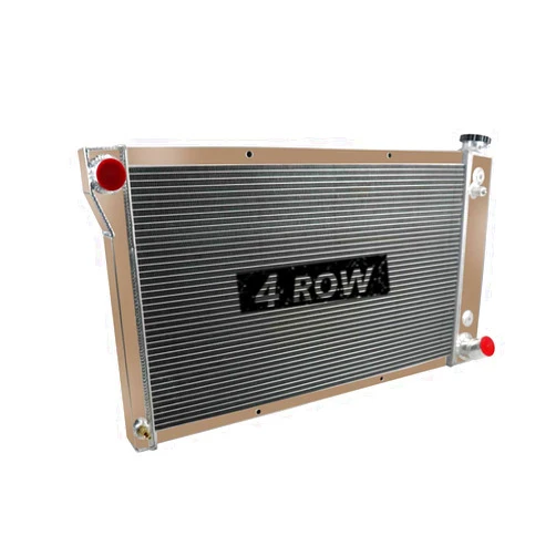 CoolingSky 62MM 4 Row Core Aluminum Radiator for Chevy &GMC C/K 10 20 30 Pickup Van &P/G Series 1967-79