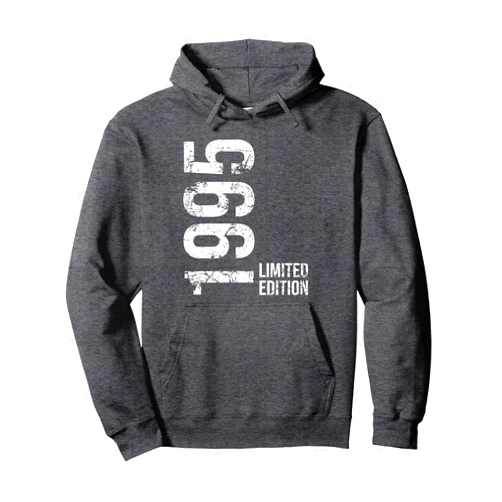 Birthday Giftidea 1995 For Man Woman Aged 31 Years 31st Birthday 31 Years Old Man Woman Vintage 1995 Pullover Hoodie