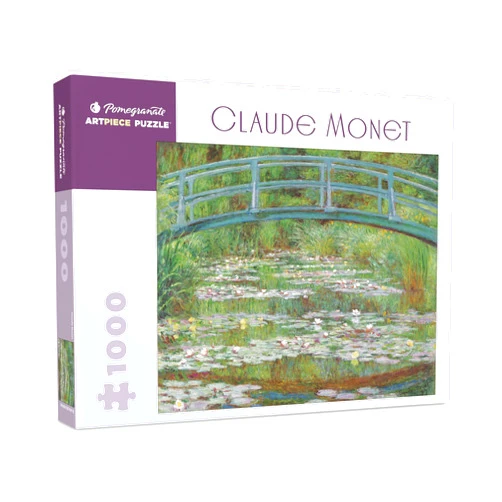 Pomegranate Claude Monet 1000 Piece Puzzle The Japanese Footbridge