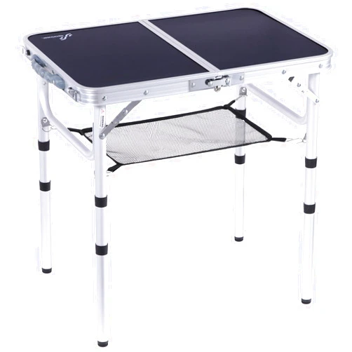 Sportneer Folding Camping Table, Adjustable Height Small Folding Table Portable Camp Tables (23.6