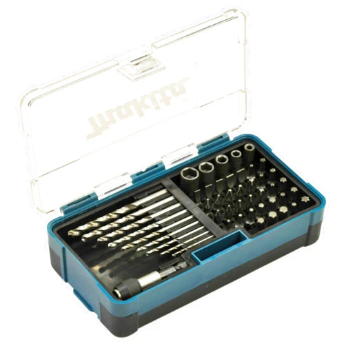 Makita B-36201 Metric High Speed Steel Drill Bit, Screw Bit and Socket Set (48 Piece)