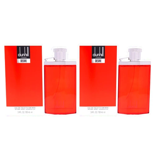 Alfred Dunhill Desire for Men - 3.4 oz EDT Spray - Pack of 2
