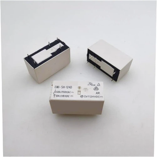 DNSJB EMI-SH-124D EMI-SS-124D 24VDC 5pins 12A 1pcs/lot