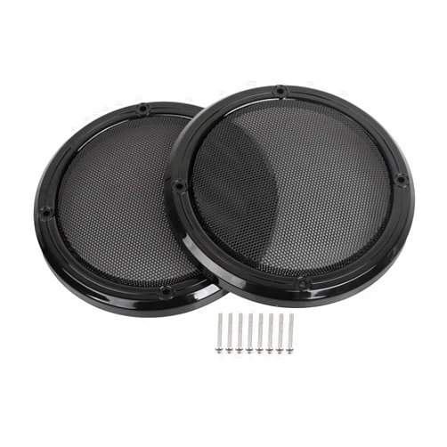 YDLMT All Black Rear Tour Pack Speaker Cover Mesh Grills for Harley Street Glide Electra Glide Ultra Classic 2014-2023, Road Glide Tri Glide Ultra 2016-2019