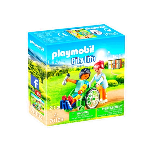 Playmobil Patient in Wheelchair