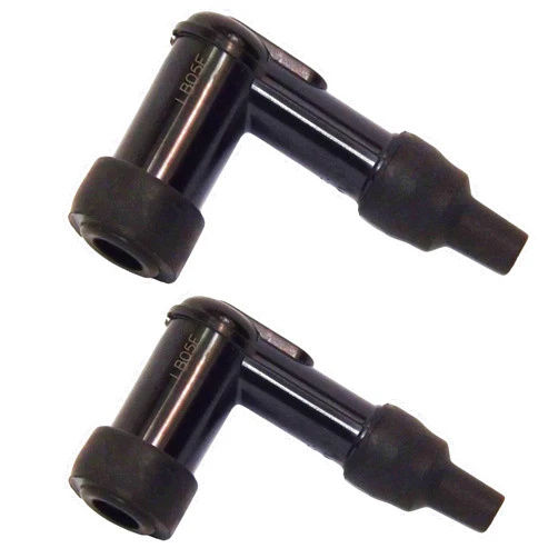 Jerkfily (Pack of 2) LB05F Resistor Spark Plug Cap fits small engine