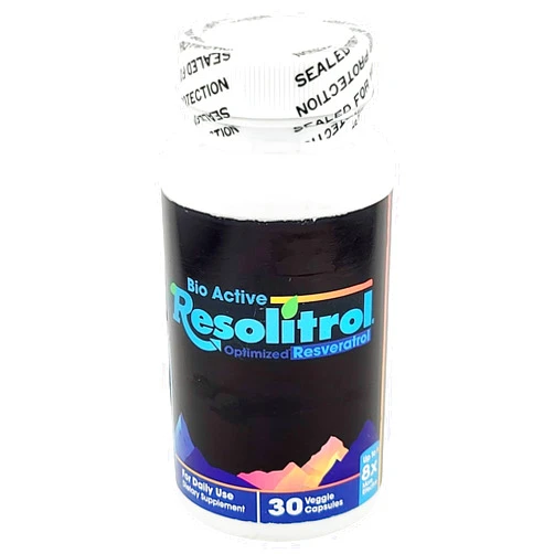 RESOLITROL - 6X Patented Formula - Resveratrol and Ursolic Acid - 8X More Effective Anti-aging, Heart, and Metabolism Support - One Month Supply, 30 Capsules