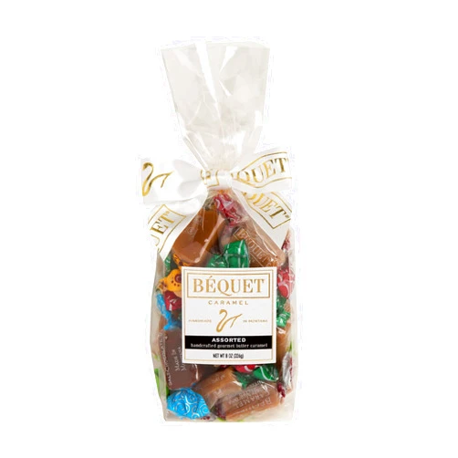 Béquet Bequet, Caramels Assorted, 8 Ounce