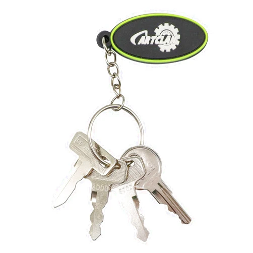 CartClan Golf Cart Keys Set (4PCS), Suitable for EZGO, Yamaha, Club Car, OEM#1012505 17063-G1 JU2-H2511-00 JU6-H2511-10