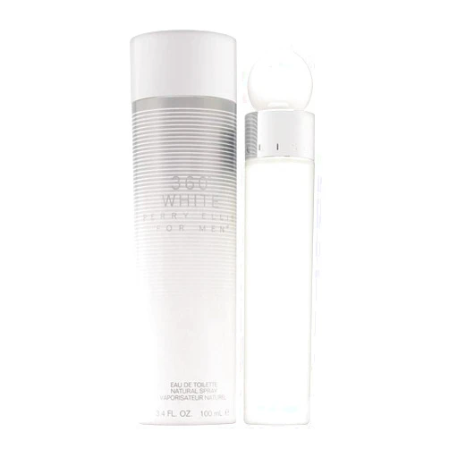 Perry Ellis 360 White By Perry Ellis for Men 3.4 Oz Eau De Toilette Spray, 3.4 Oz