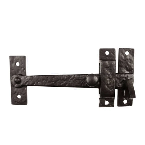 Iron Valley Hardware Iron Valley - 6.5'' Small Latch with Knob - Cast Iron