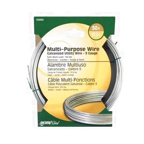Hillman Group Rsc Hillman 50 ft. L Galvanized Steel 9 Ga. Wire