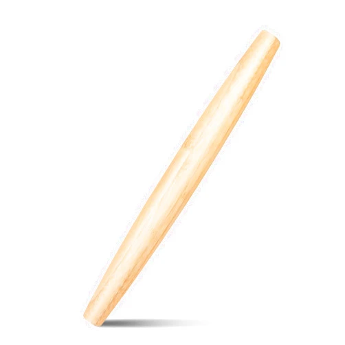 Giying6 Classic Wood Rolling Pin, Wooden Roll Pin, Natural Wooden Roller with No Dents or Gaps for Baking Pizza Dough, Pie, Cookie and Pastry (15.8 inches)