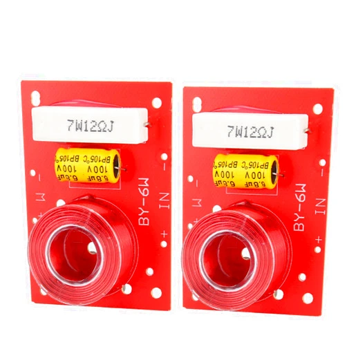 Socobeta Bass Frequency Divider 2pcs Pure Bass Frequency Divider Audio Crossover Board for Speaker