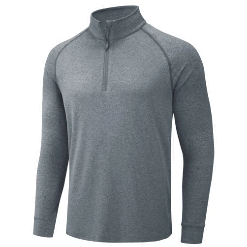 TACVASEN Men's 1/4 Zip Shirts Long Sleeves Lightweight Sun Protection UPF 50+ Tops Running Workout Golf