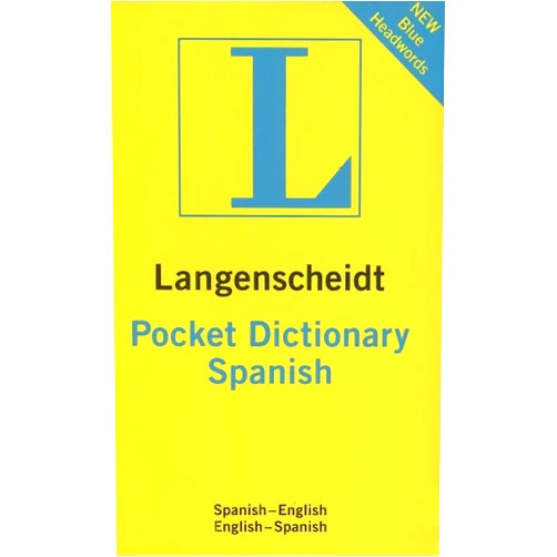 Langenscheidt Publishers Pocket Spanish Dictionary: Spanish-English, English-Spanish (Spanish Edition)